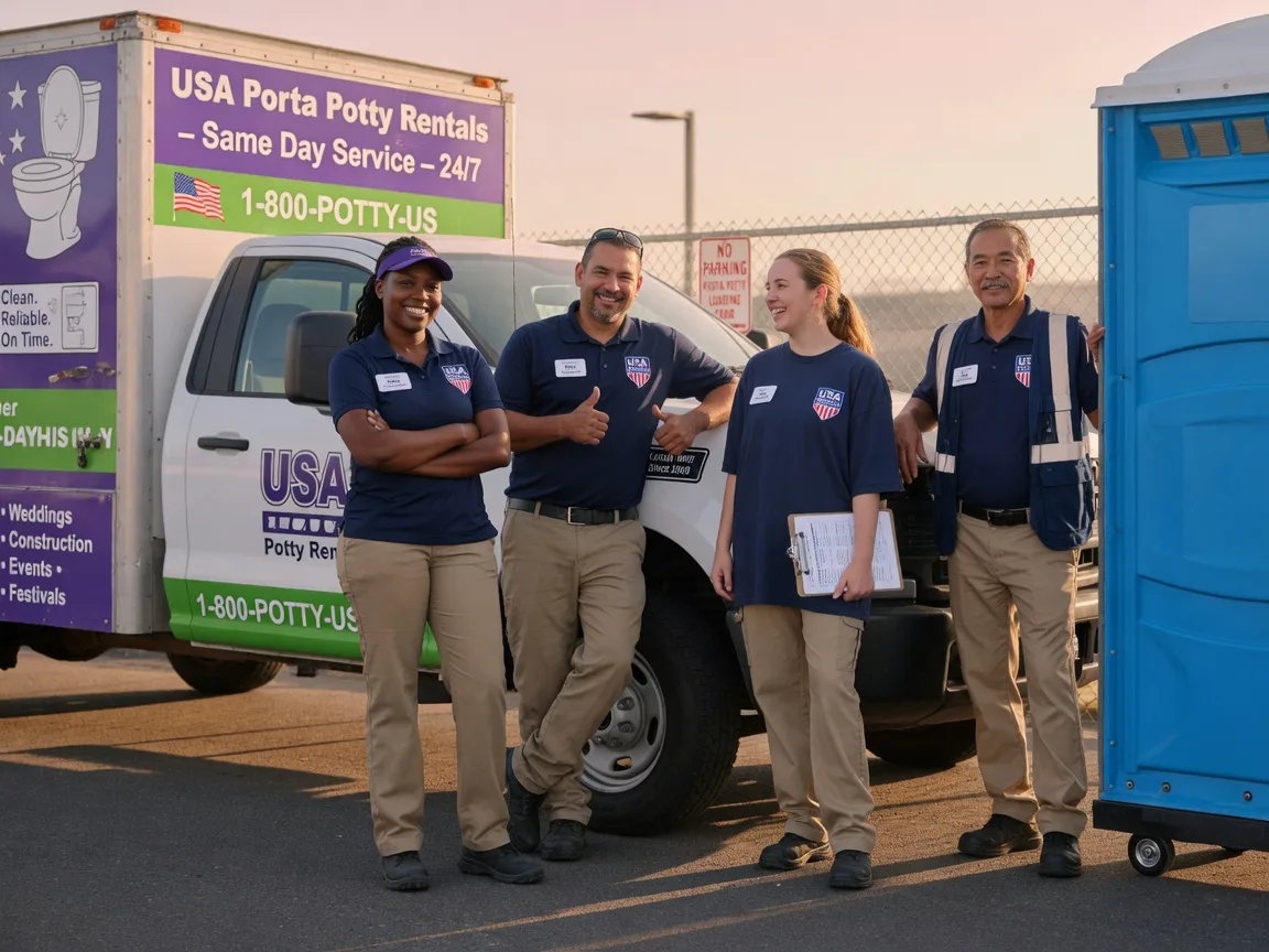Porta Potty Rental company in Olivia, NC